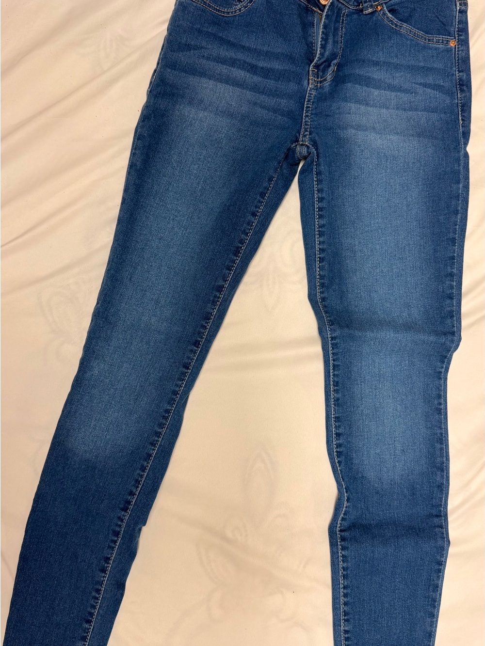 Classic Women's Blue Skinny Jeans